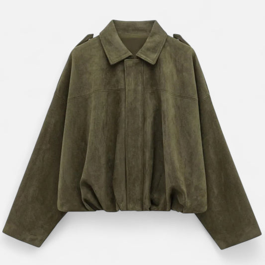 Lavie Moda | Veste Bomber Femme en Suédine