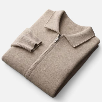 Lavie Moda | Zip Collar Knit Jacket