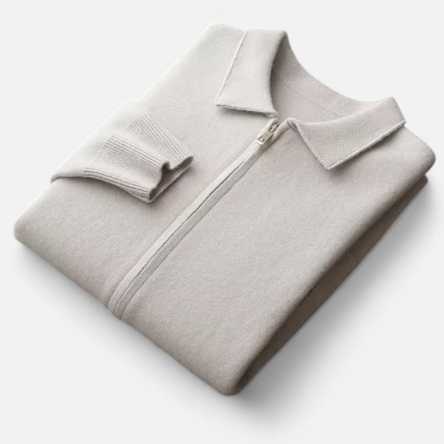 Lavie Moda | Zip Collar Knit Jacket